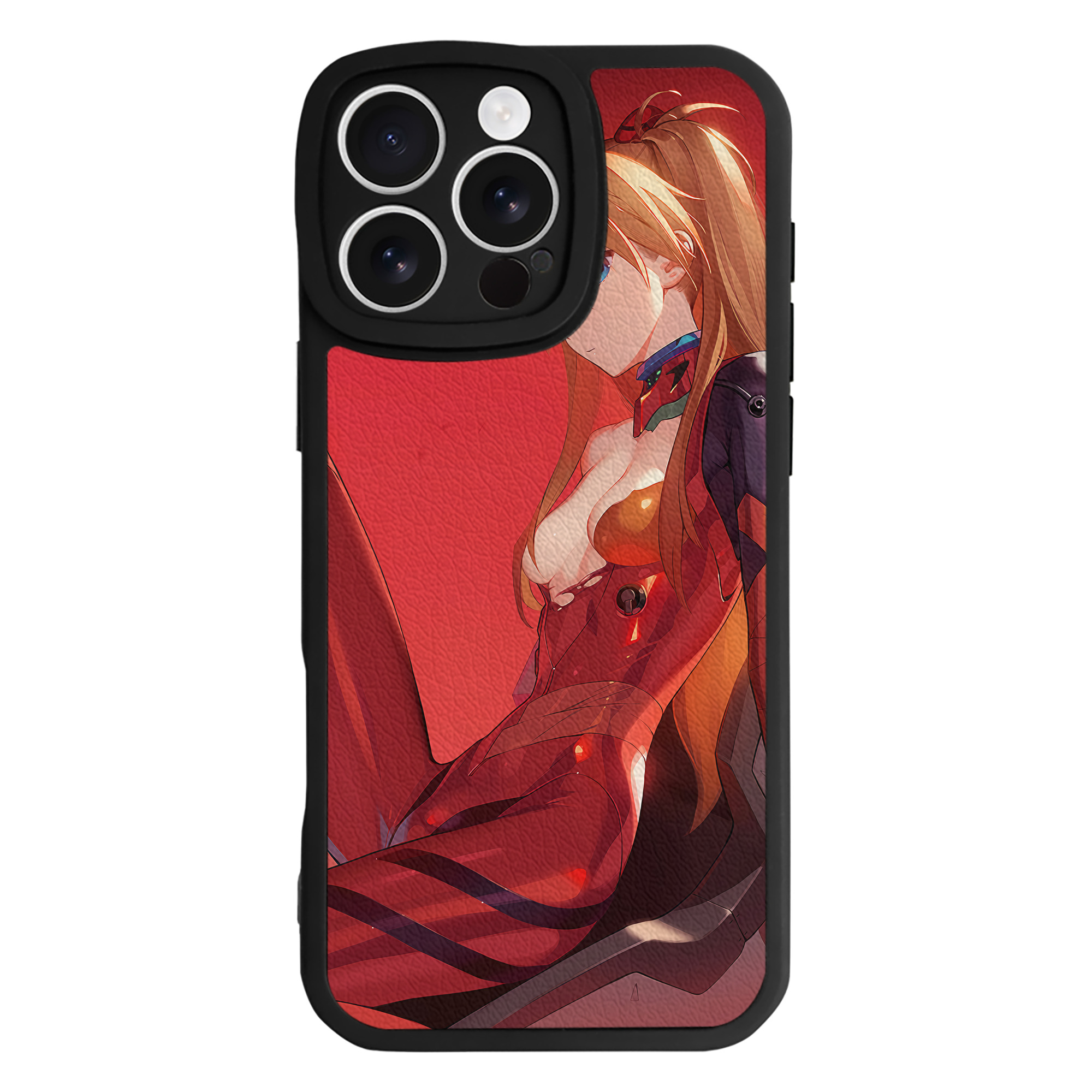 （画像用） EVA 新世紀エヴァンゲリオン 【iPhone 16シリーズ対応】シリコンスマホケース（レザー調） 材質：シリコン
